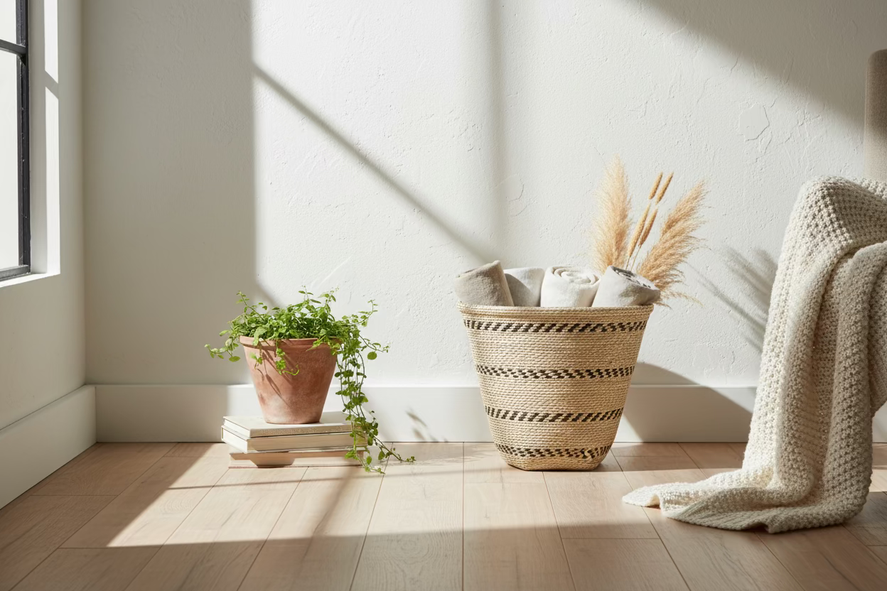 Handwoven Utility & Storage Basket