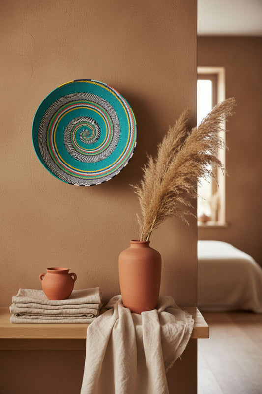Handwoven Wire Bowl