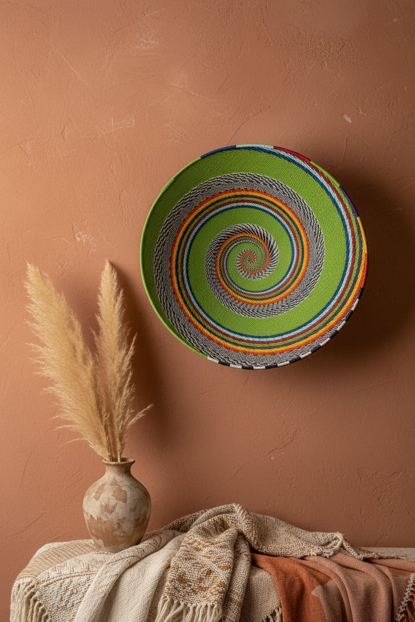 Handwoven Wire Bowl