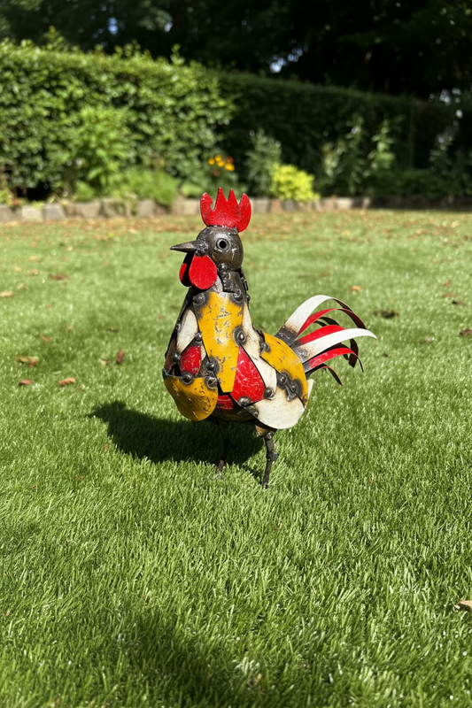Recycled Metal Cockerel